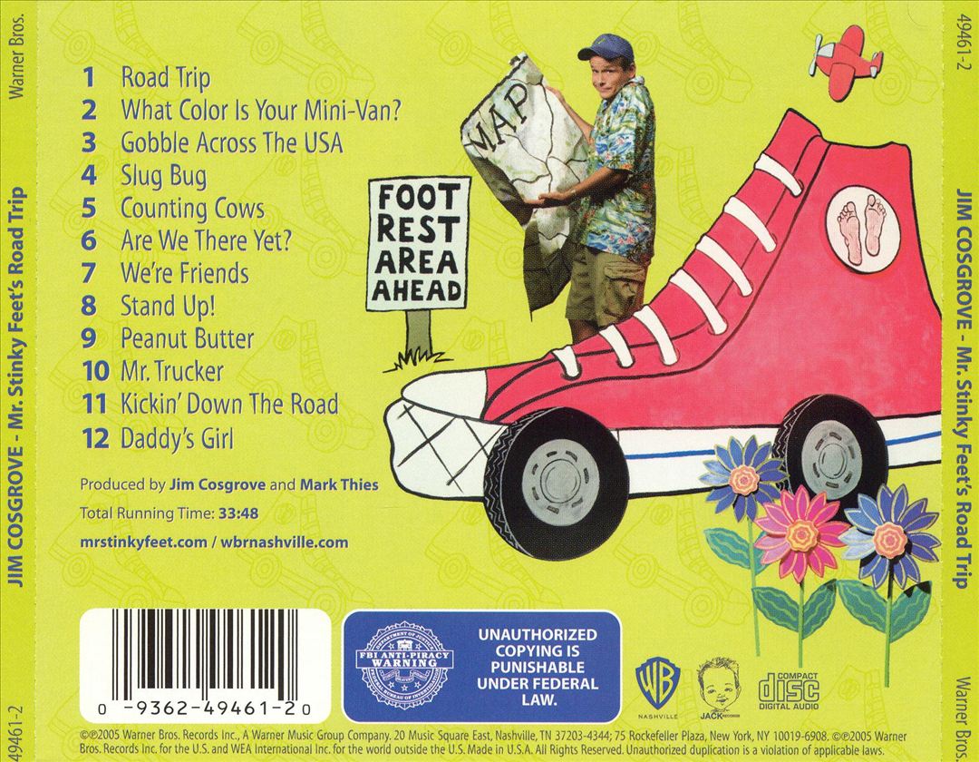 Mr. Stinky Feet's Road Trip cover art