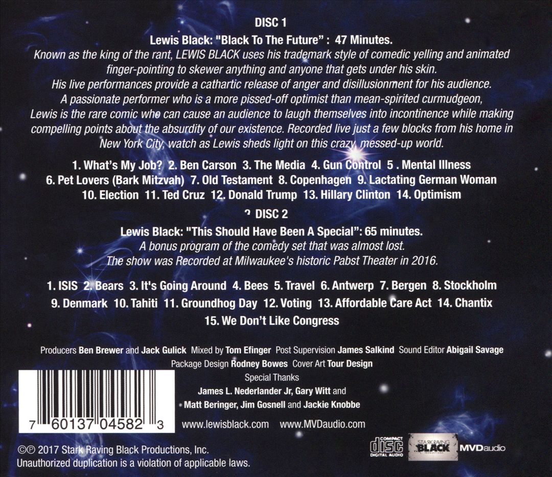 Black to the Future cover art