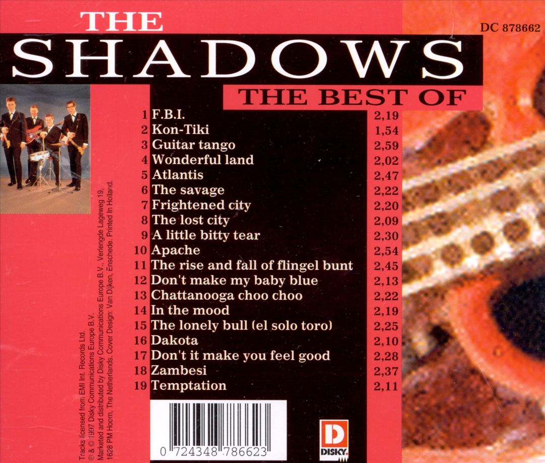Best of the Shadows [Disky 1997] cover art