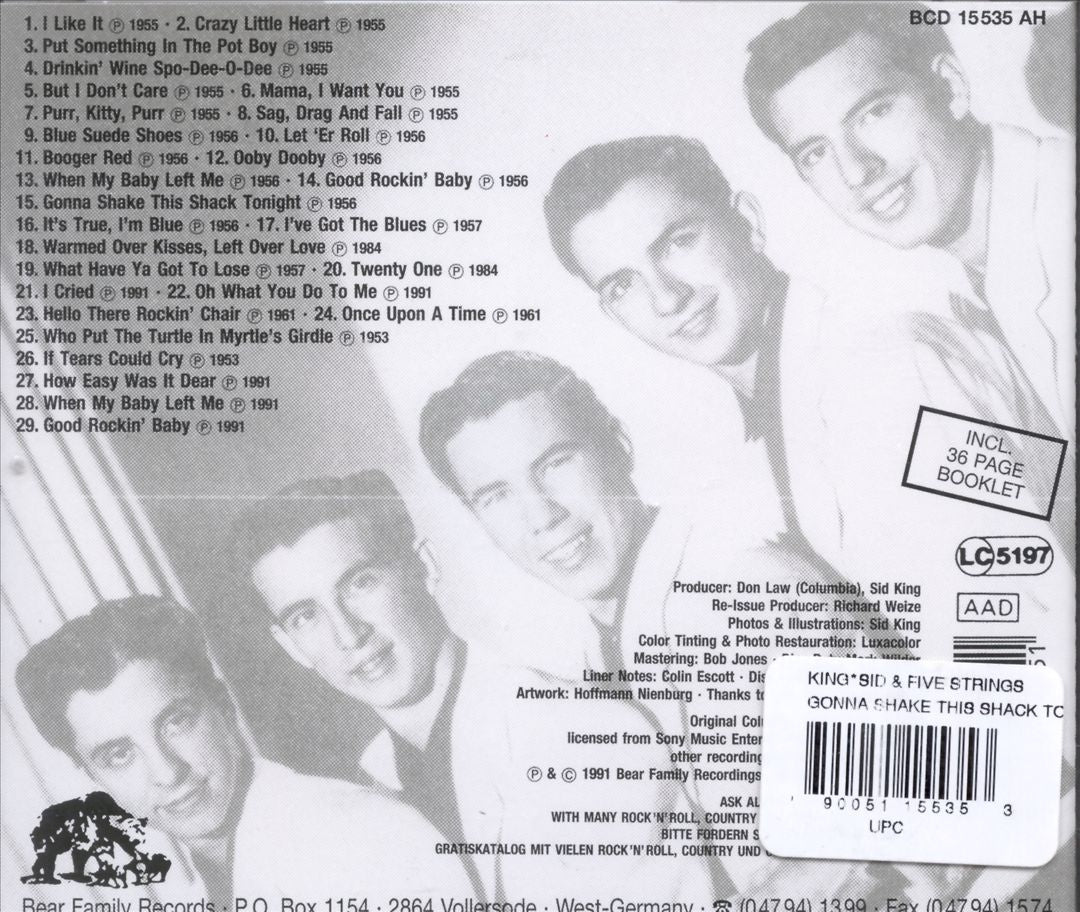 Gonna Shake This Shack Tonight cover art