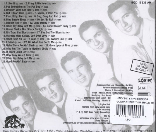 Gonna Shake This Shack Tonight cover art
