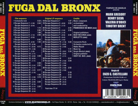 Fuga dal Bronx [Original Motion Picture Soundtrack] cover art