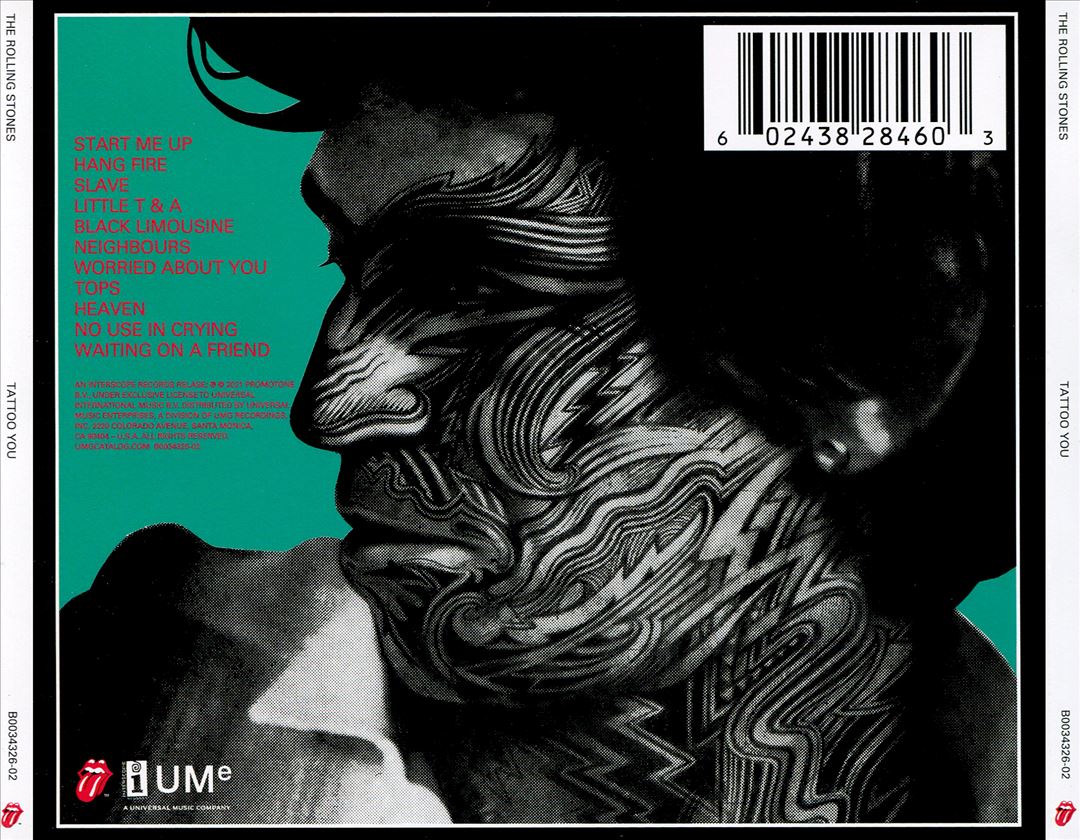 Tattoo You cover art