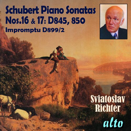 Schubert: Piano Sonatas Nos. 16 & 17; Impromptu D899/2 cover art