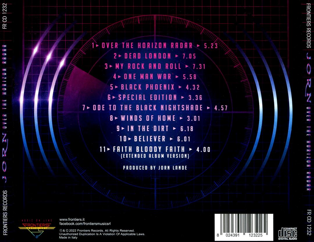 Over the Horizon Radar cover art