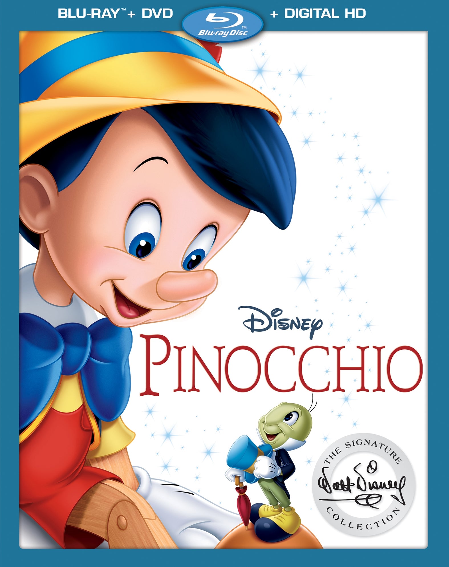 Pinocchio [Includes Digital Copy] [Blu-ray/DVD] [2 Discs] cover art