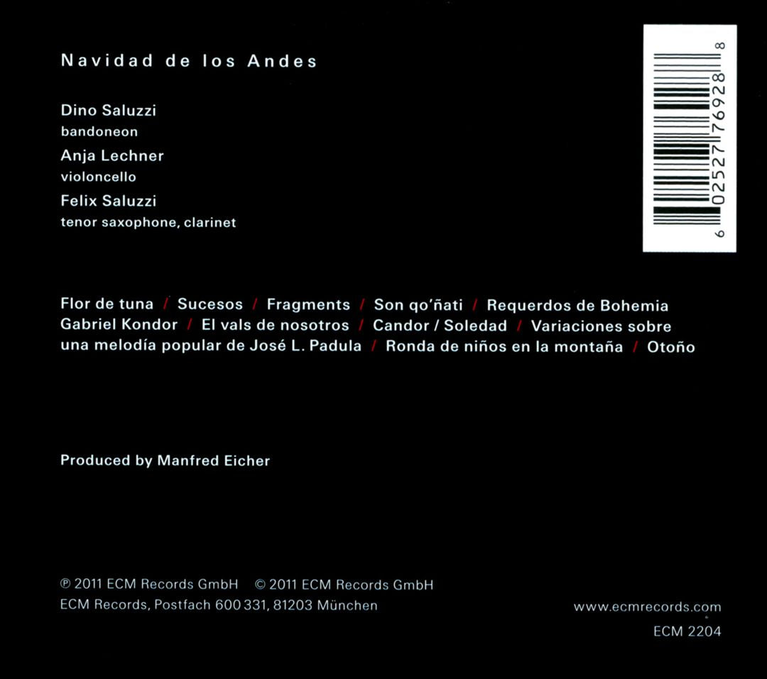 Navidad de los Andes cover art