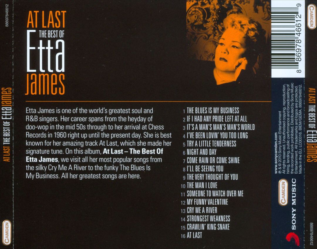 At Last: The Best of Etta James [Camden] cover art