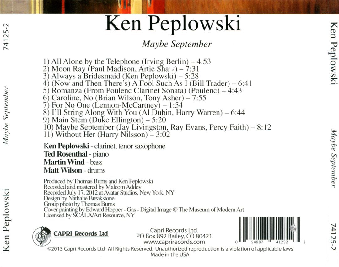 Maybe September cover art