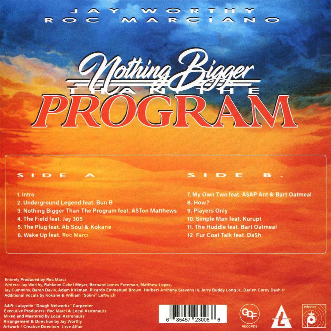 Nothing Bigger Than the Program cover art