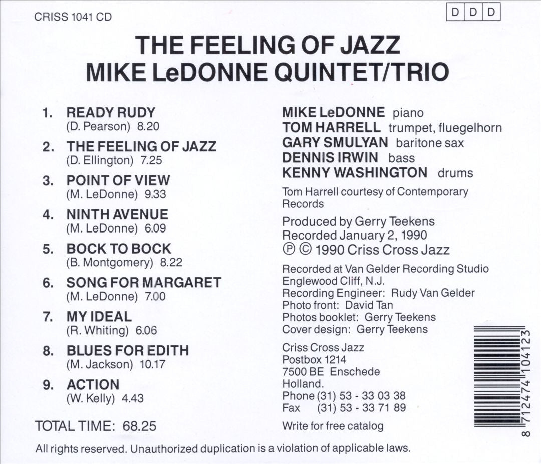 Feeling of Jazz cover art