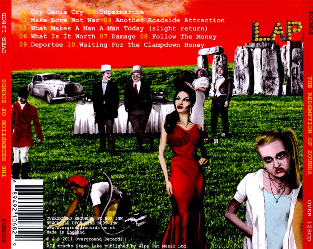 Redemption of Zounds cover art