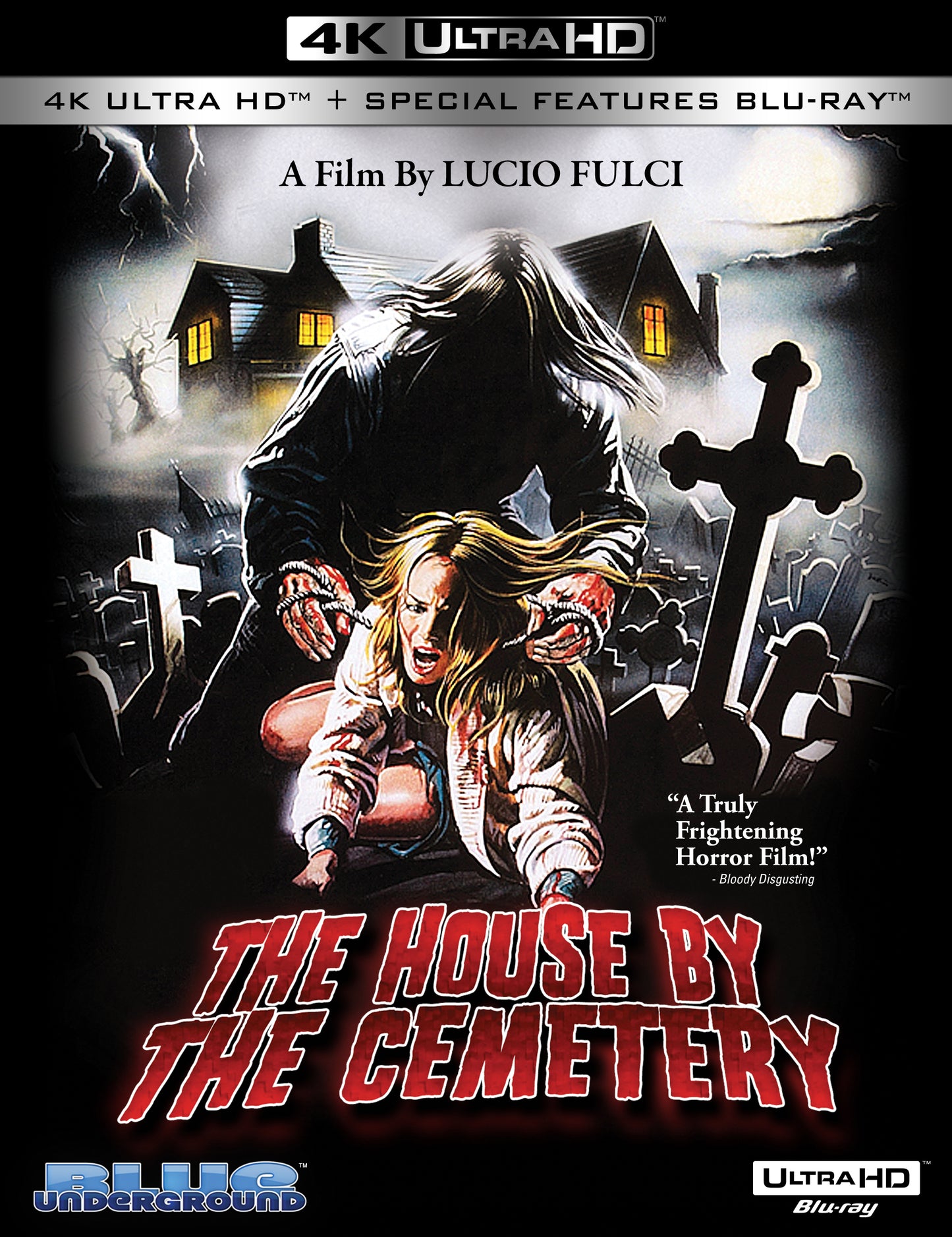 House by the Cemetary [4K Ultra HD Blu-ray] cover art