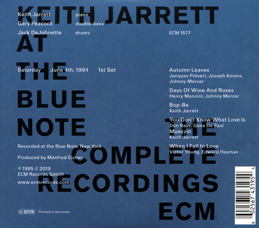 At the Blue Note cover art