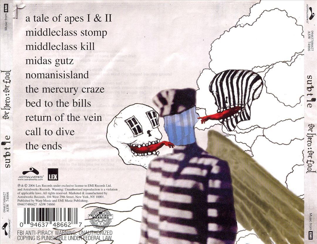 For Hero: For Fool cover art