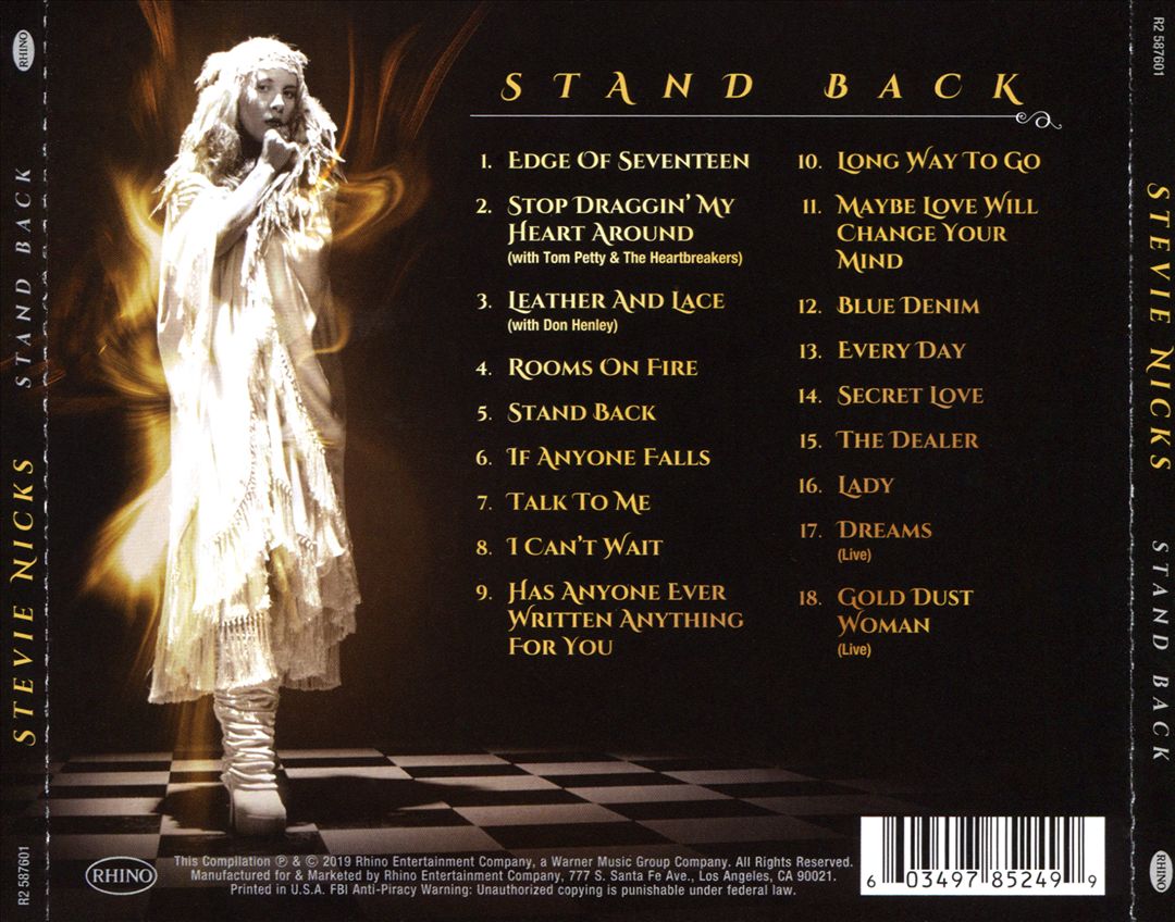 Stand Back: 1981-2017 cover art