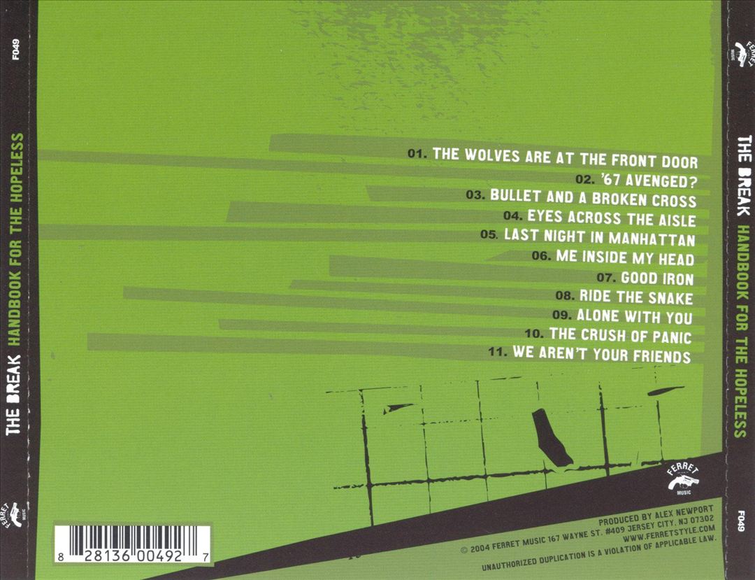 Handbook for the Hopeless cover art