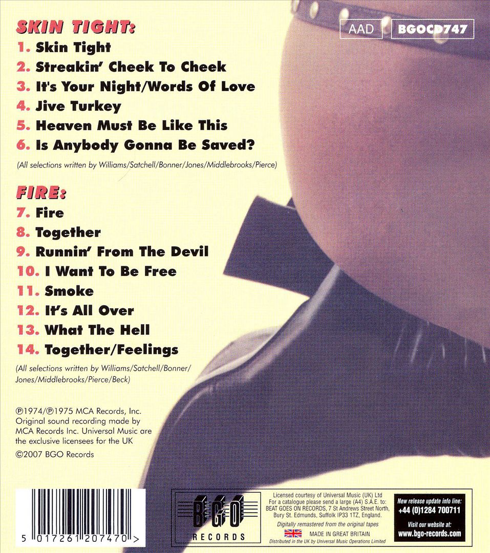 Skin Tight/Fire cover art