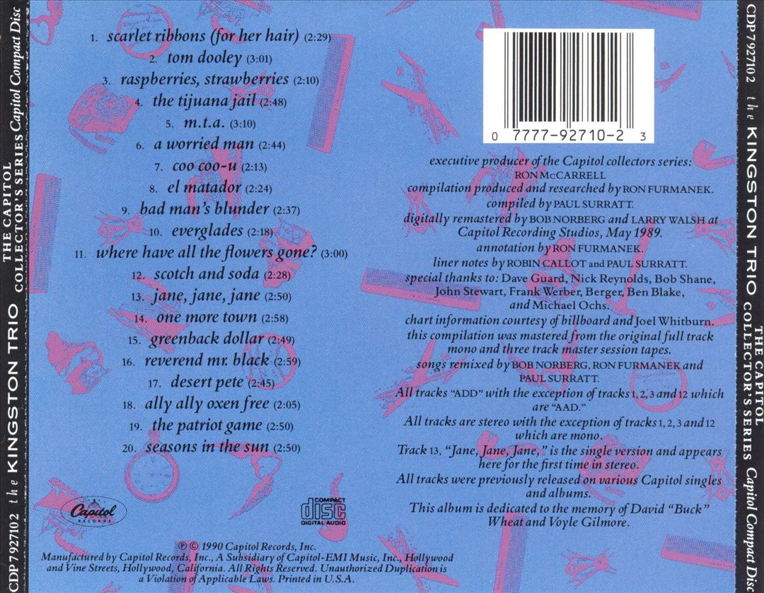 Capitol Collectors Series cover art