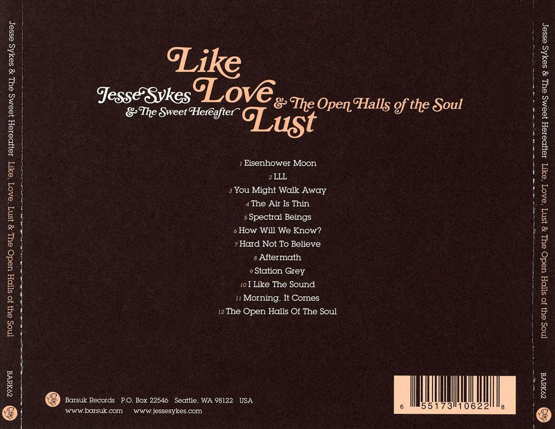 Like, Love, Lust and the Open Halls of the Soul cover art