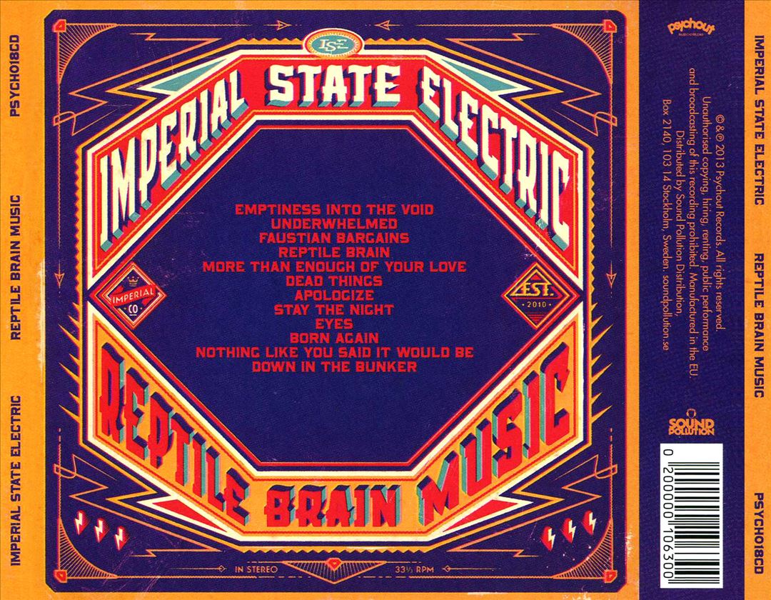 Reptile Brain Music cover art