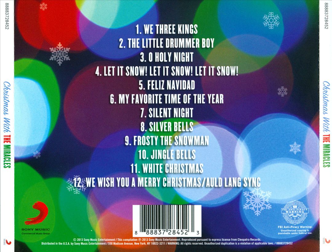 Christmas with the Miracles cover art