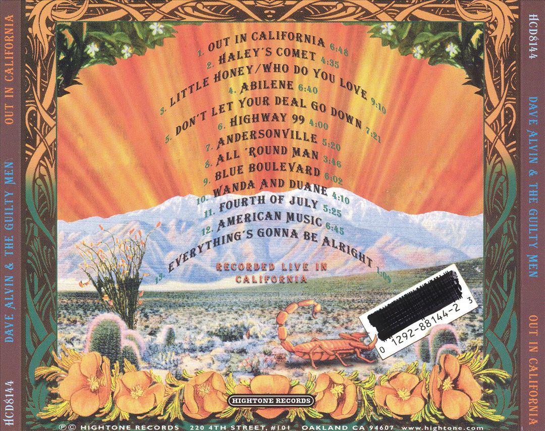 Out in California cover art
