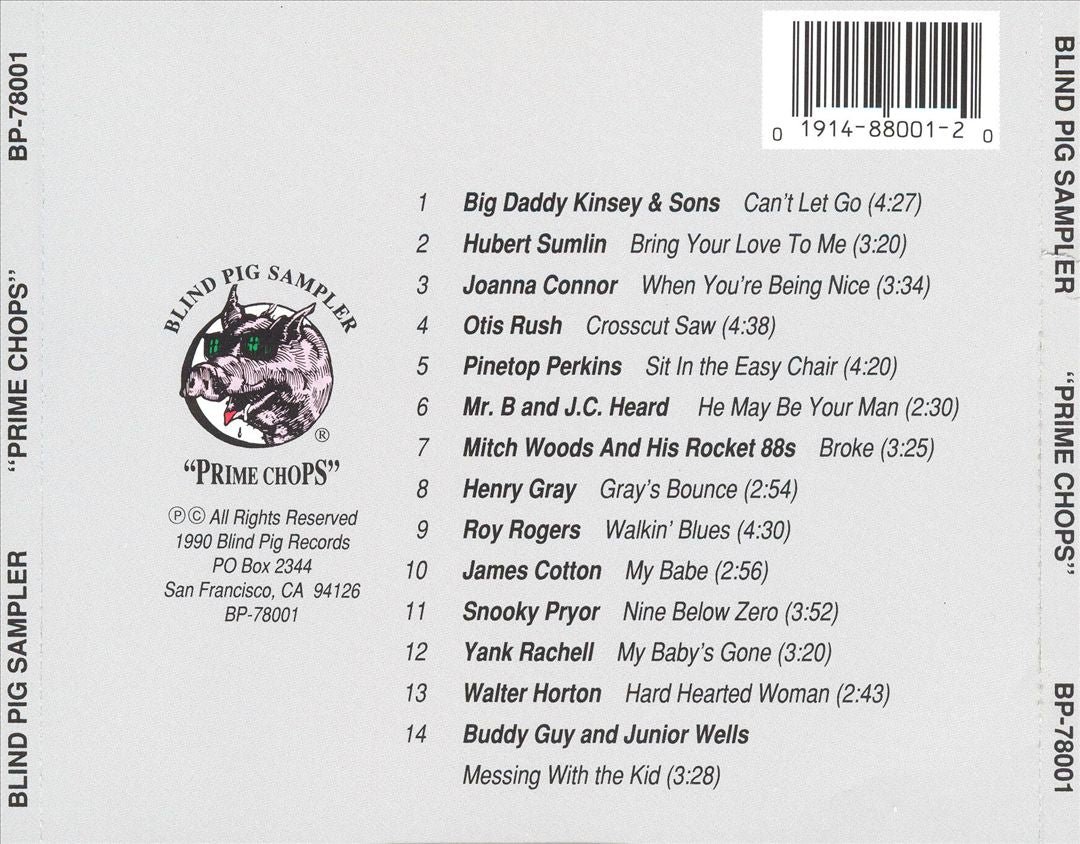 Prime Chops: Blind Pig Sampler cover art