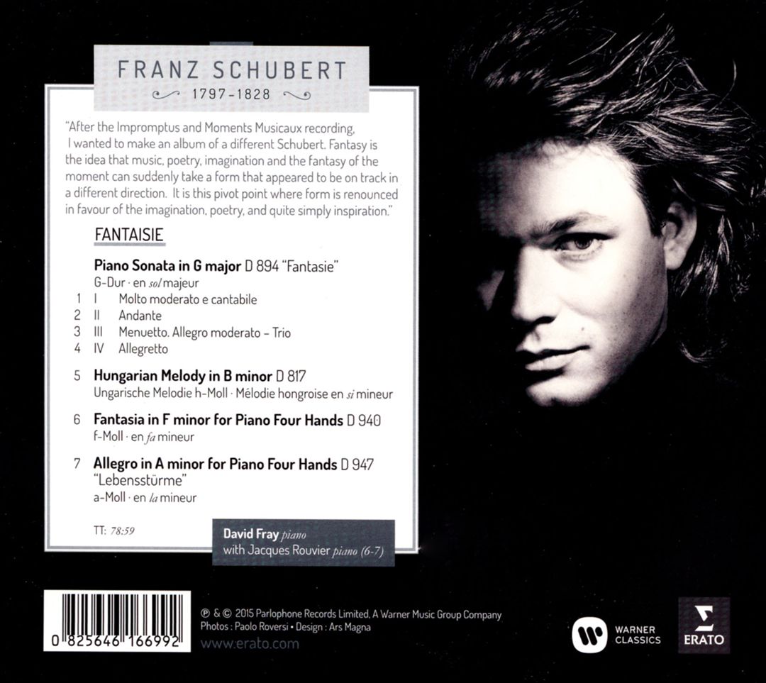 Schubert: Fantasie cover art