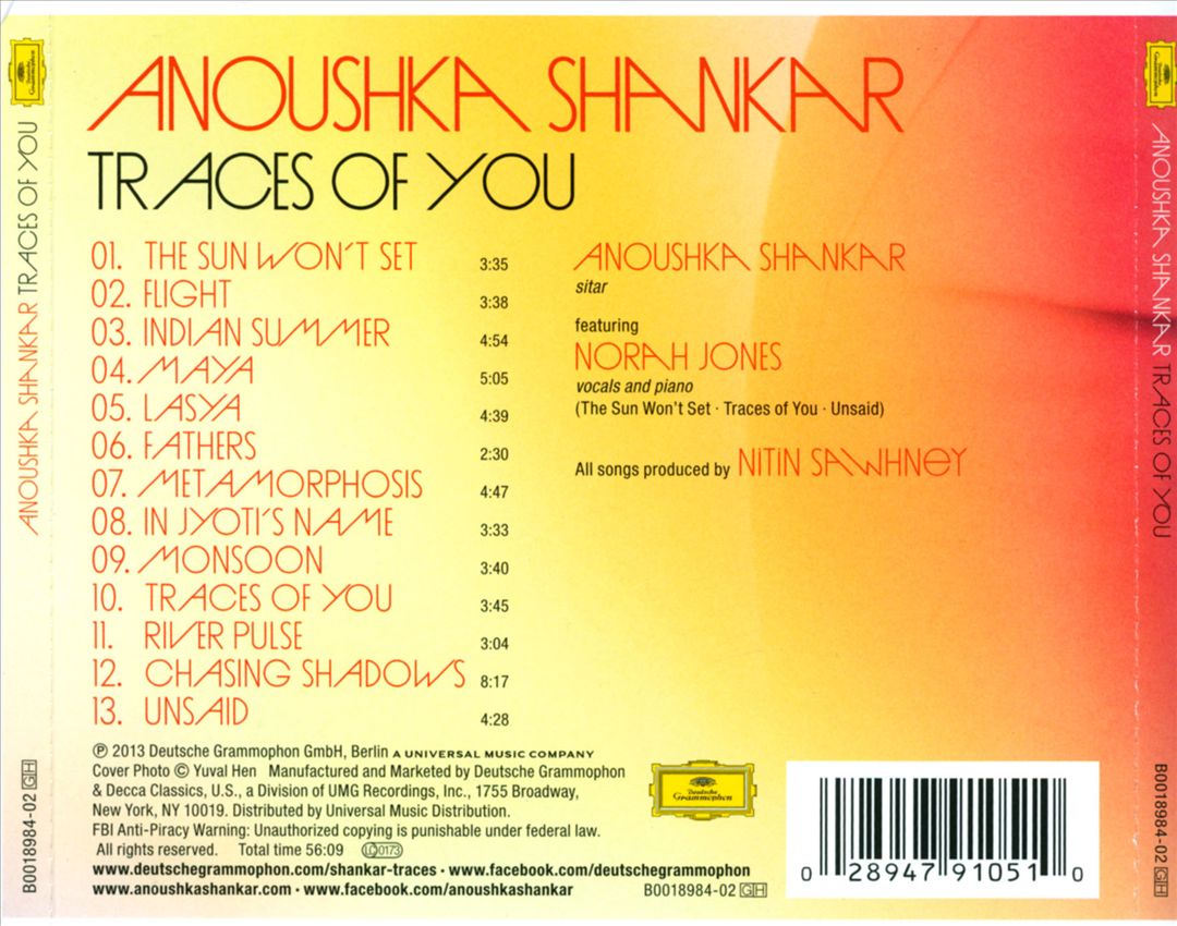 Traces of You cover art