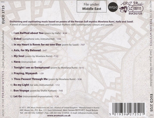 Music of the Persian Mystics cover art