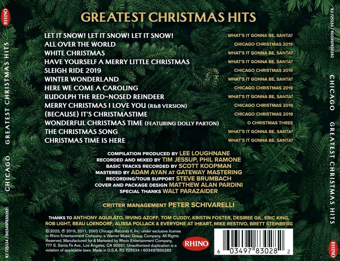 Greatest Christmas Hits cover art