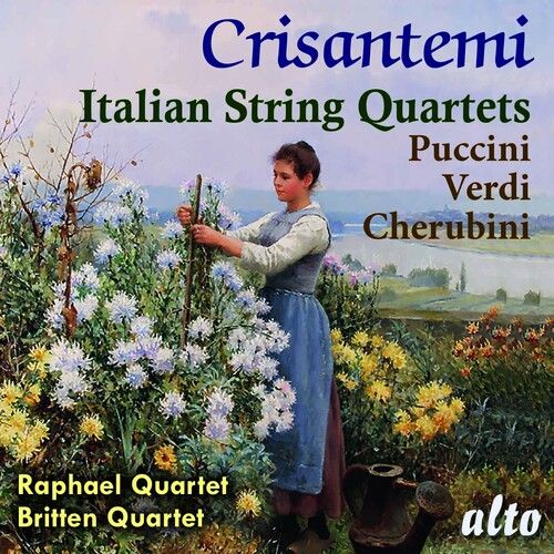Crisantemi: Italian String Quaretes - Puccini, Verdi, Cherubini cover art