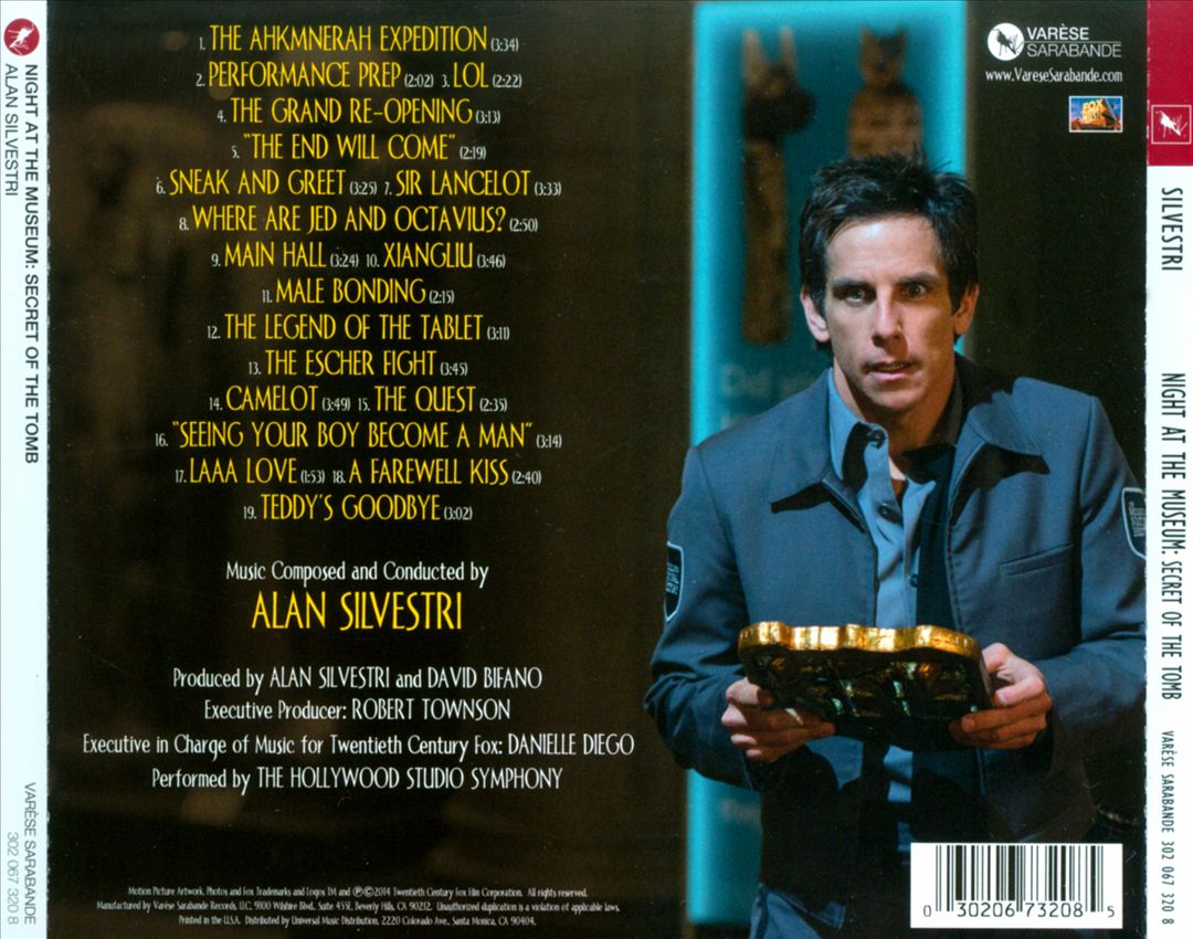 Night at the Museum: Secret of the Tomb [Original Motion Picture Soundtrack] cover art