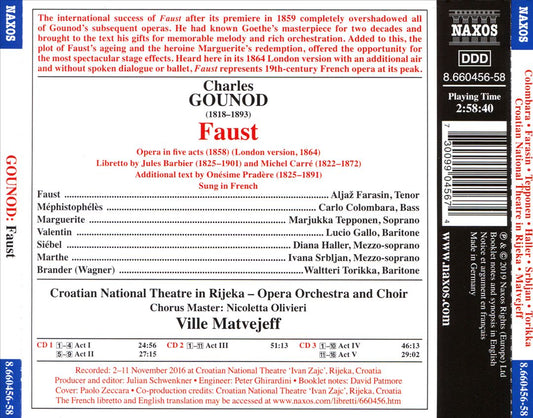 Charles Gounod: Faust (1864 Version) cover art