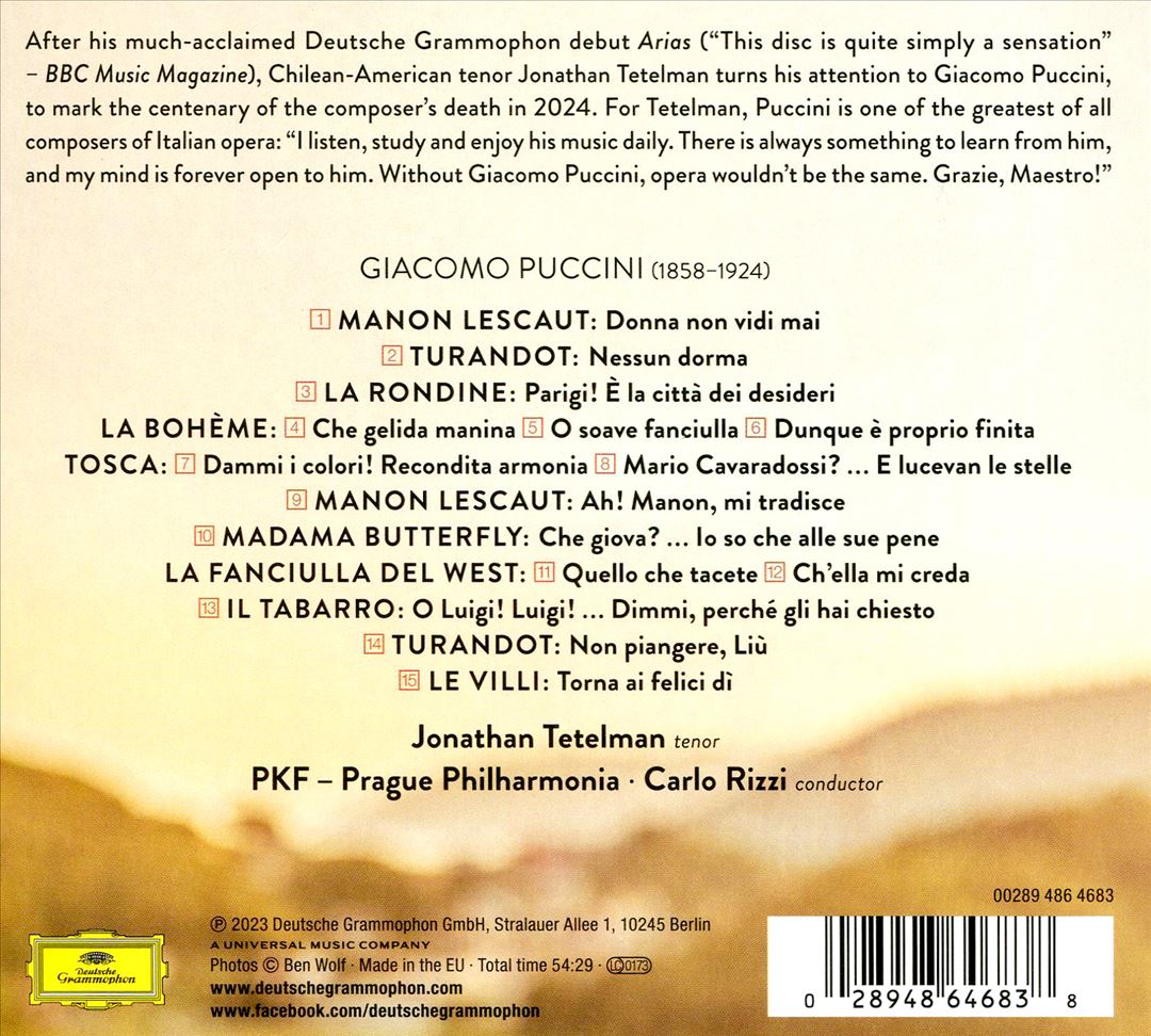 Great Puccini cover art