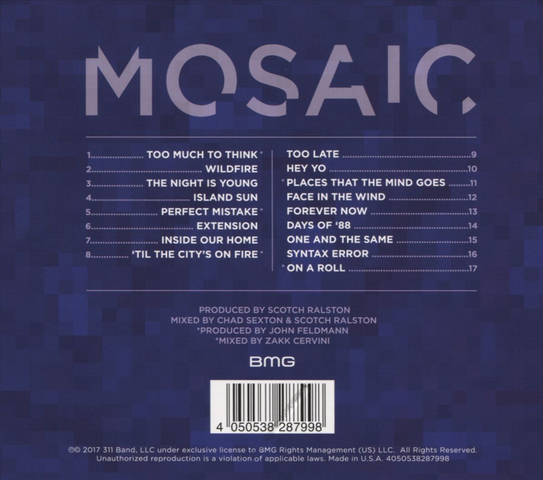 MOSAIC cover art
