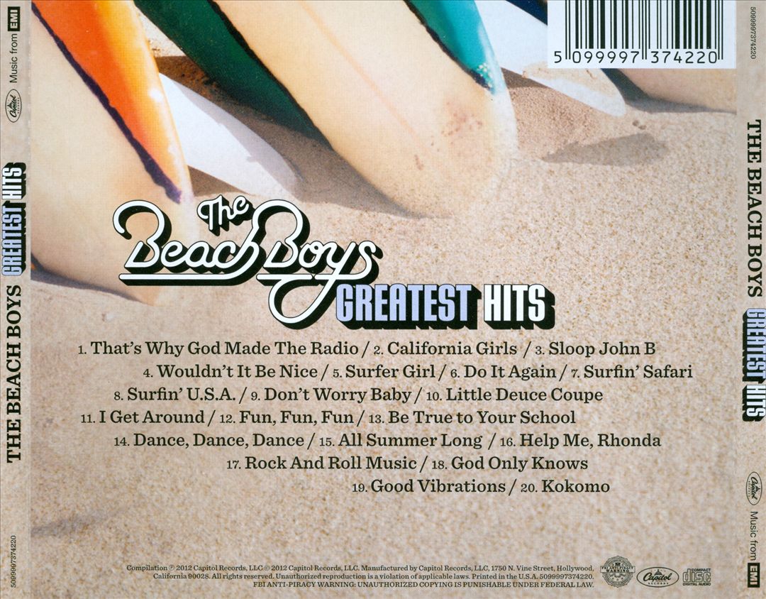 Greatest Hits [Capitol] cover art