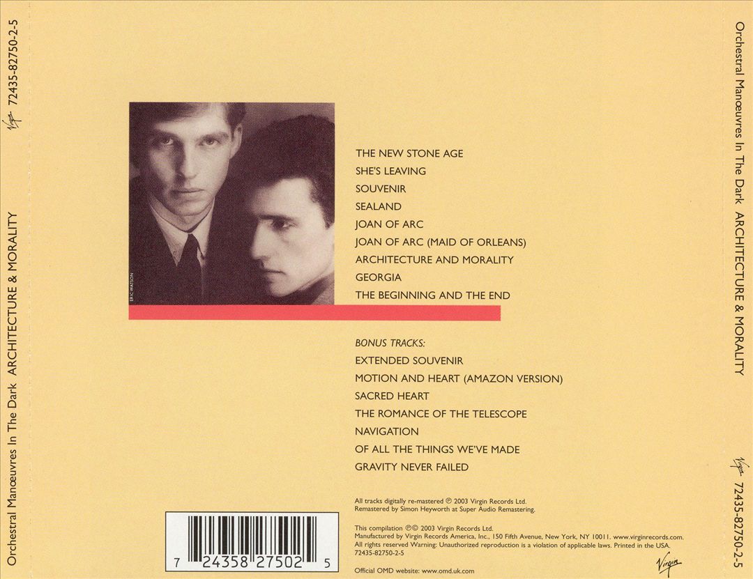 Architecture & Morality [Bonus Tracks] cover art