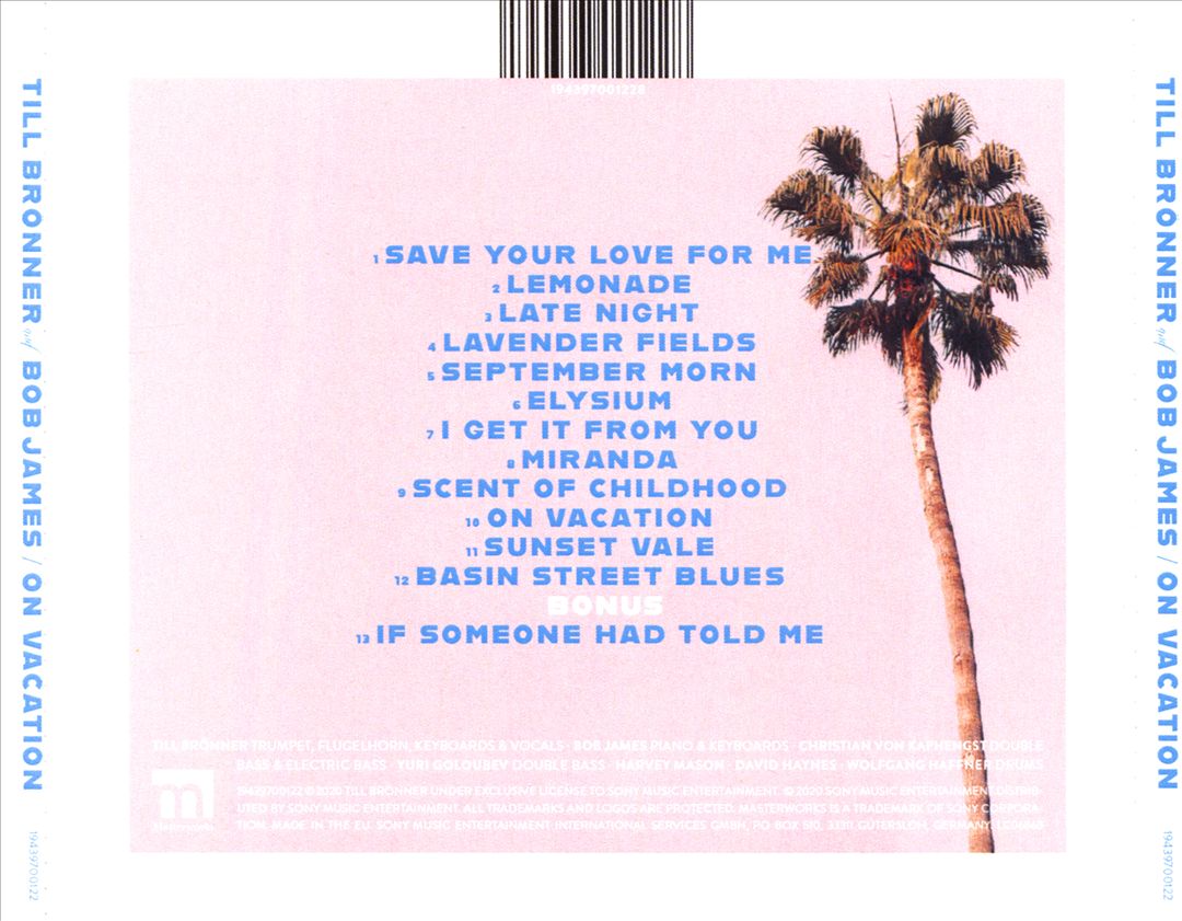 On Vacation cover art