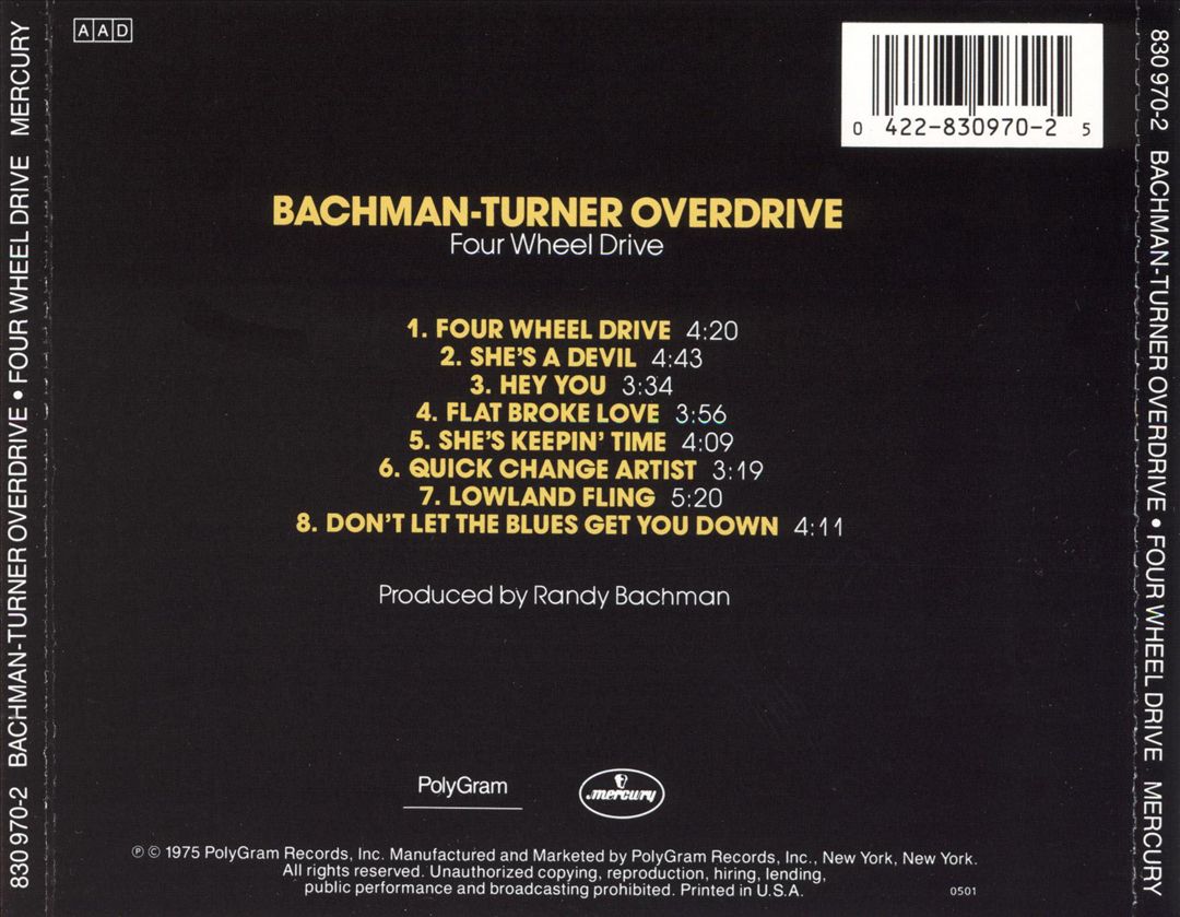 Four Wheel Drive cover art