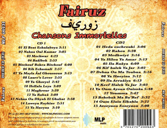 Chansons Immortelles cover art
