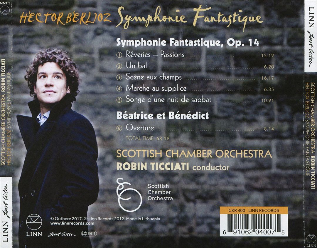 Berlioz: Symphonie Fantastique cover art