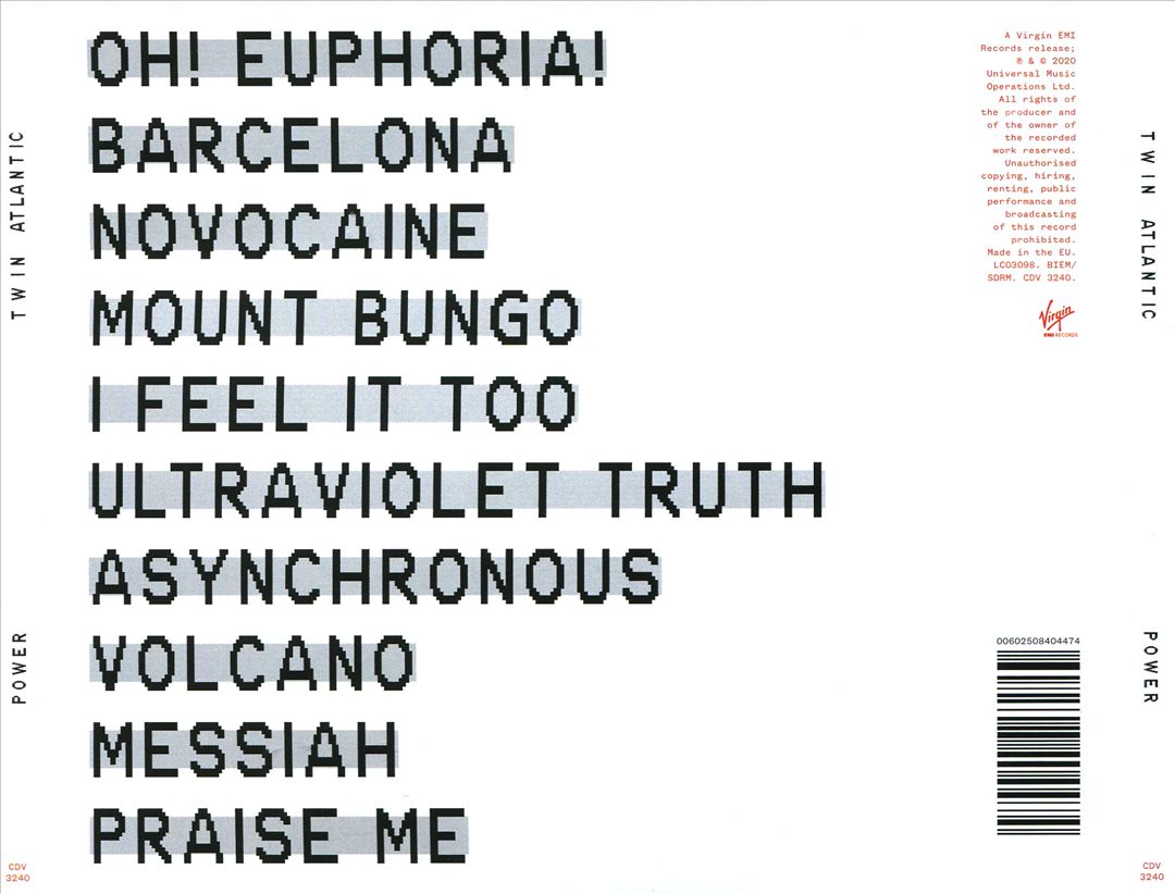 Power cover art