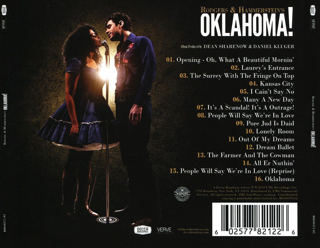 Oklahoma! [2019] [Original Broadway Cast Recordings] cover art