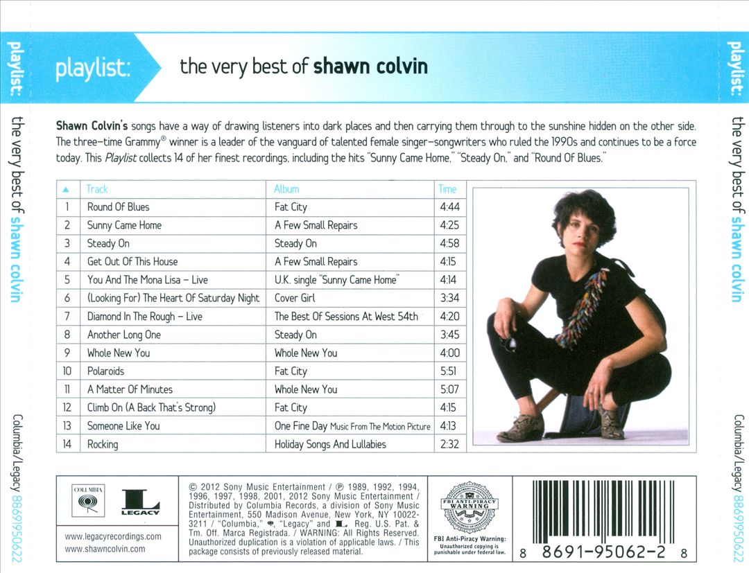 Playlist: The Very Best of Shawn Colvin cover art