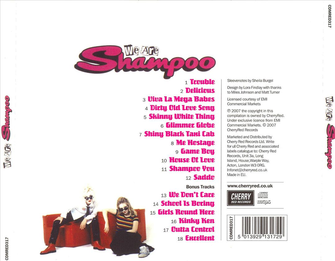 We Are Shampoo [Bonus Tracks] cover art
