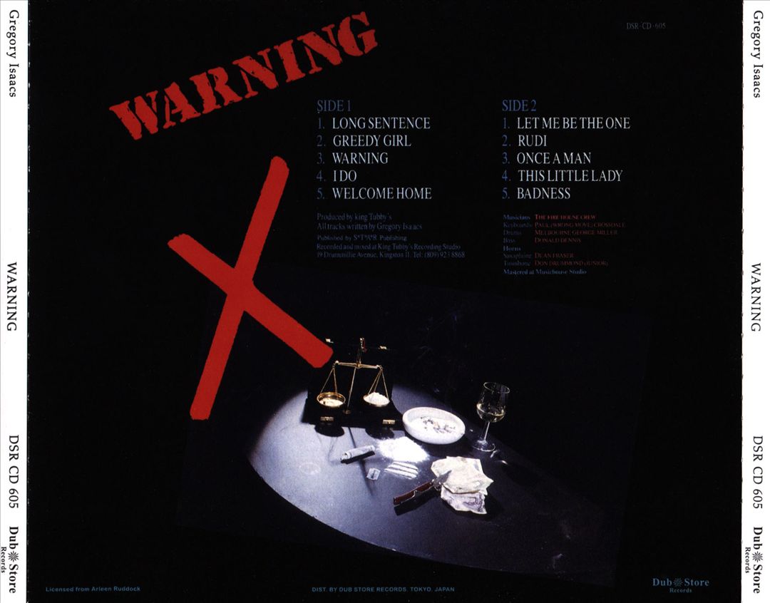 Warning cover art