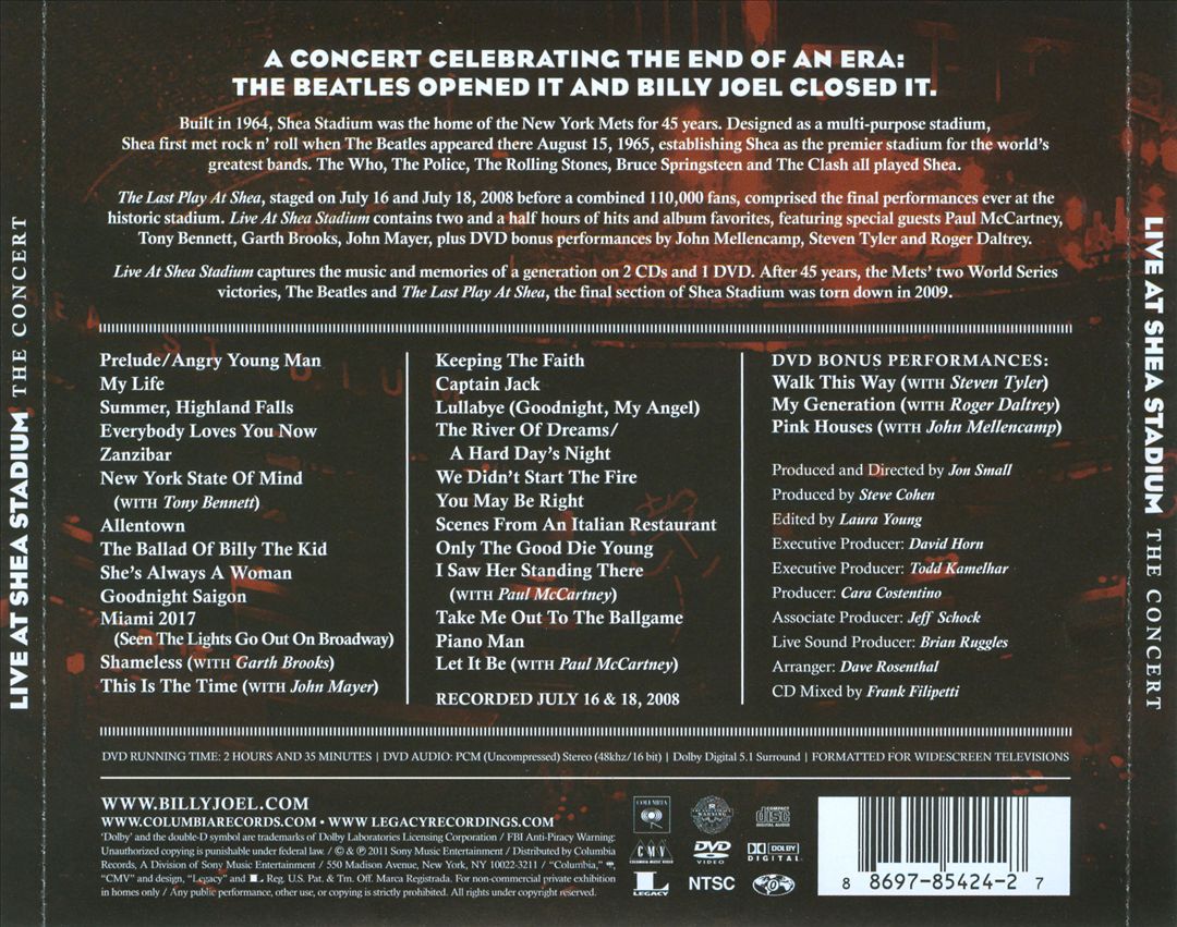 Live at Shea Stadium: The Concert cover art