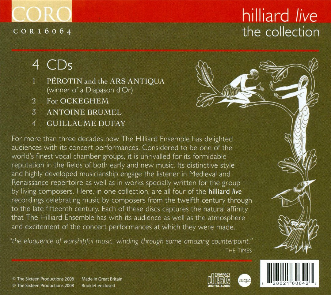 Hilliard Live: The Collection cover art